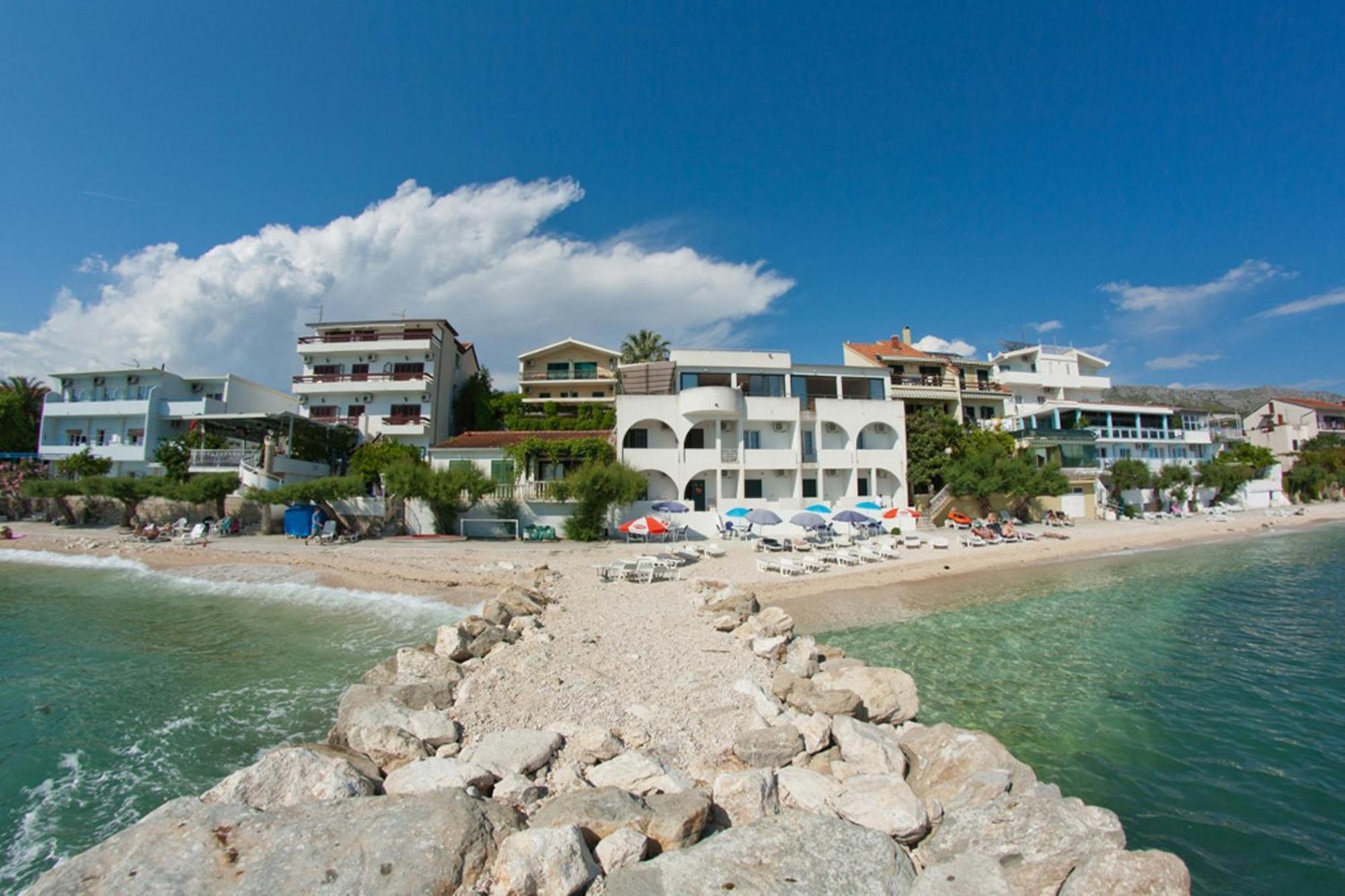 Villa Tamaris On The Beach Podstrana Dış mekan fotoğraf