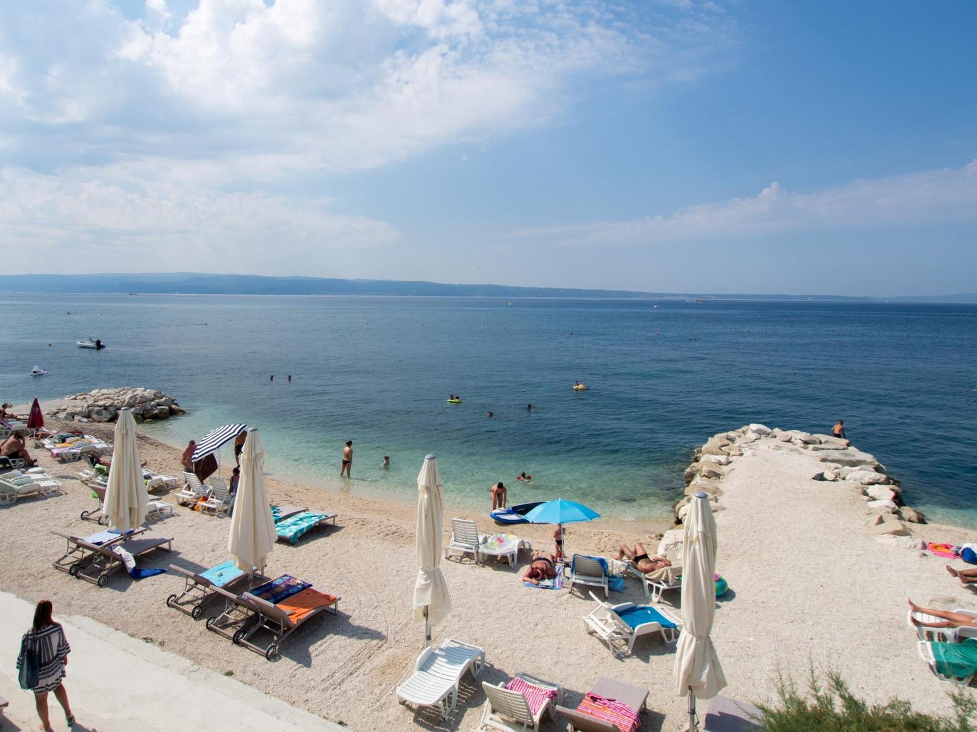 Villa Tamaris On The Beach Podstrana Dış mekan fotoğraf