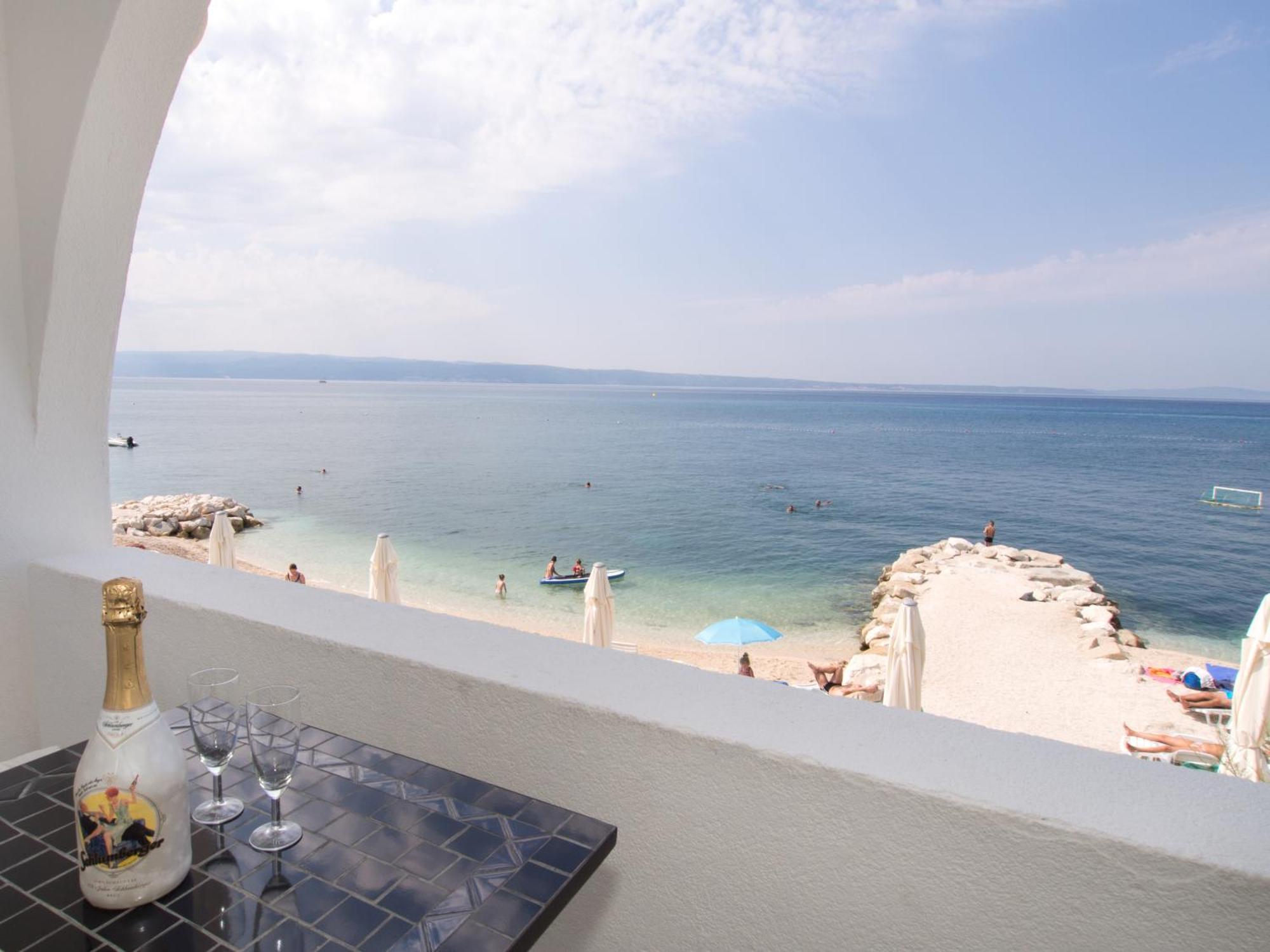 Villa Tamaris On The Beach Podstrana Dış mekan fotoğraf